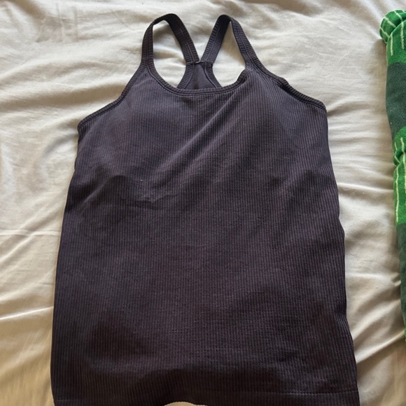 Lululemon Tops - Lululemon Charcoal Tank Top for Women Size 10